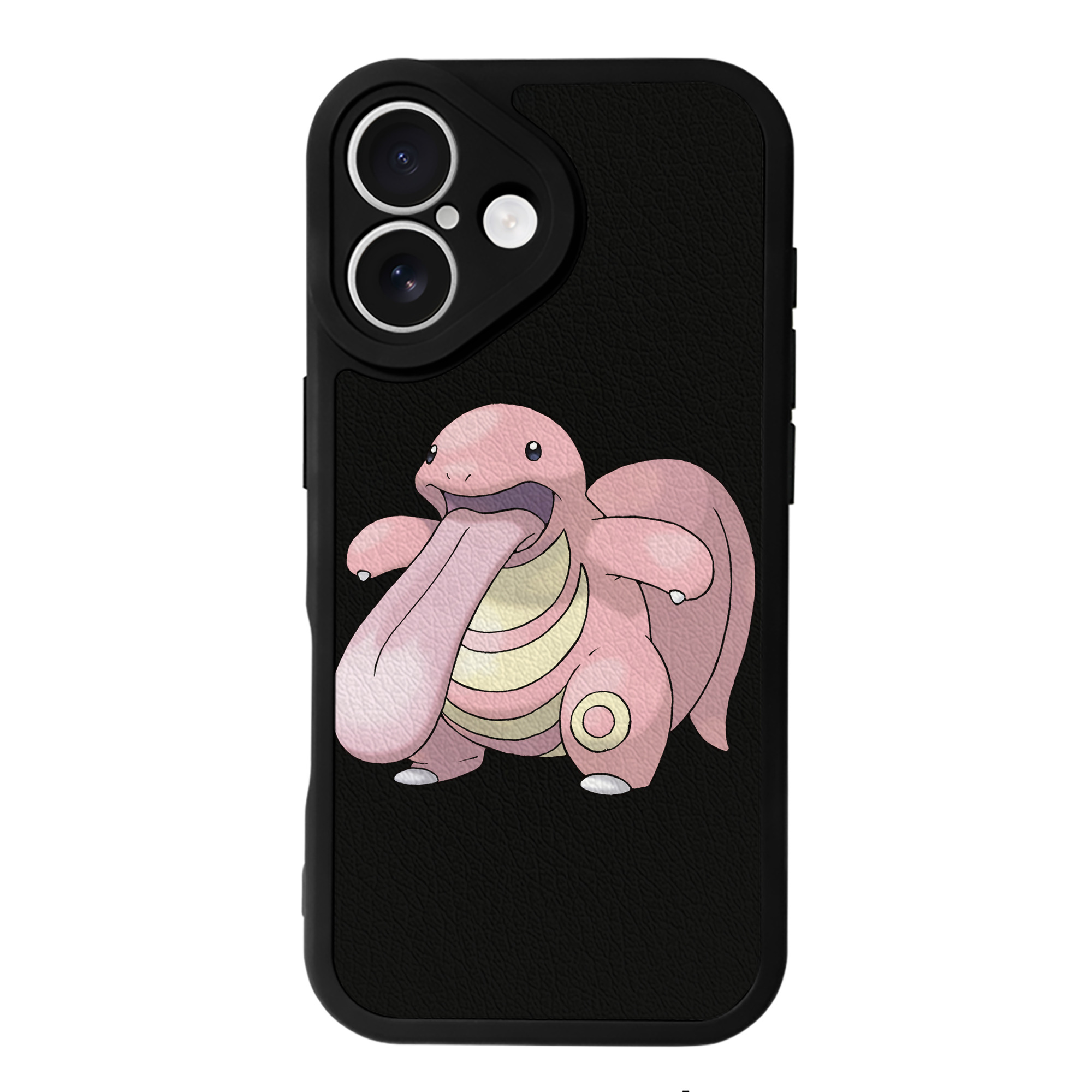 （画像用） ポケットモンスター Pokémon 【iPhone 16シリーズ対応】シリコンスマホケース（レザー調） 材質：シリコン